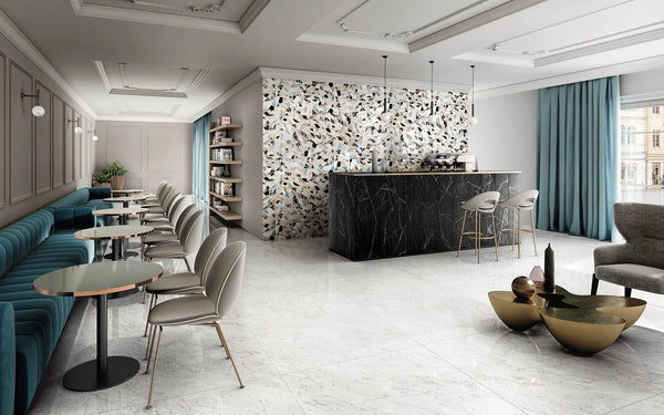 EST 02563 PIEMME 600X600MM MAJESTIC APUANIAN WHITE LEV/RET MADE IN ITALY