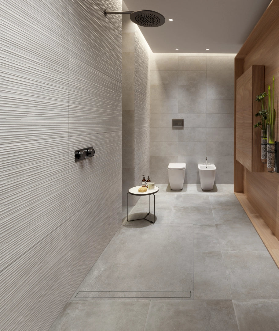 03286 PIEMME 600x600MM GLITCH ASH NAT/RET MADE IN ITALY