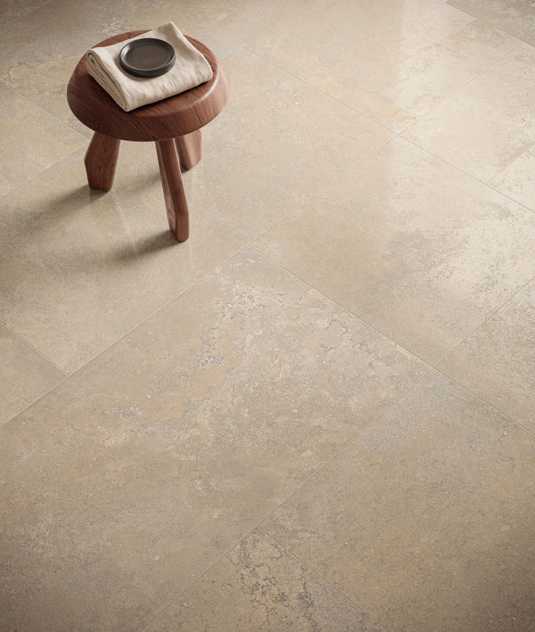 EST 05501 PIEMME 600x600MM LIMESTONE FRENCH BEIGE NAT/RET MADE IN ITALY