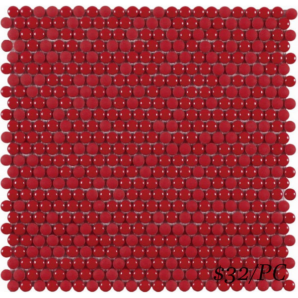 187537 DOTS RED 282X285mm Spain Made