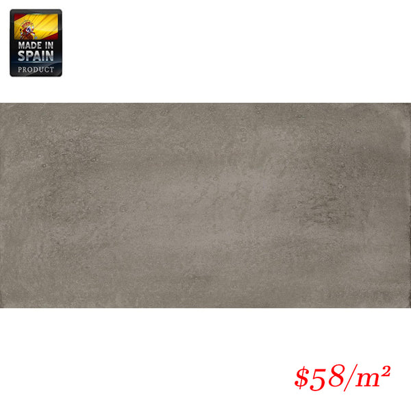 187655 FACTORY GRAFITE REC MATT 600X1200MM Spain Made