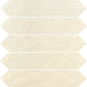 187781 CRACKLE DECOR MARFIL GLOSS 65X330mm Spain Made