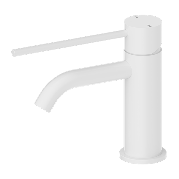 MECCA CARE BASIN MIXER MATTE WHITE (NR221901DMW)