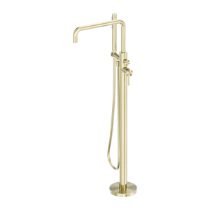 Zen SS316L Freestanding Bath Mixer Brushed Gold (NR162203a02BG)