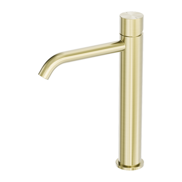Zen SS316L Tall Basin Mixer Handless Brushed Gold (NR162201cBG)