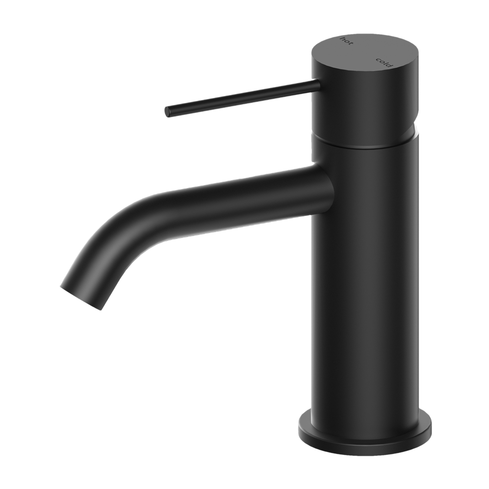 MECCA BASIN MIXER MATTE BLACK (NR221901MB)