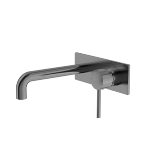 DOLCE WALL BASIN/BATH MIXER GUN METAL (NR250810BGM)