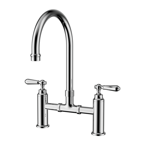 York Bridge Kitchen Set Chrome (NR692107bCH)