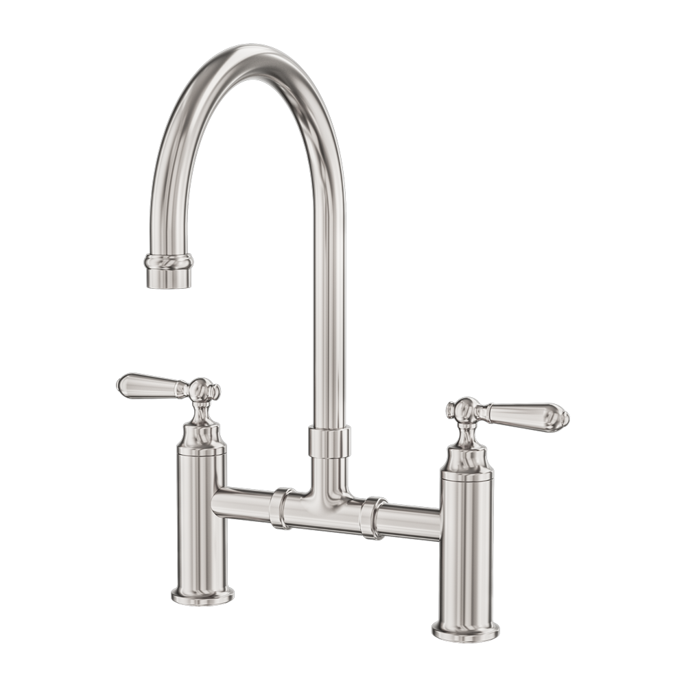 York Bridge Kitchen Set Brushed Nickel (NR692107bBN)