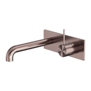 MECCA WALL BASIN/BATH MIXER HANDLE UP 120/160/185/230/260MM BRUSHED BRONZE