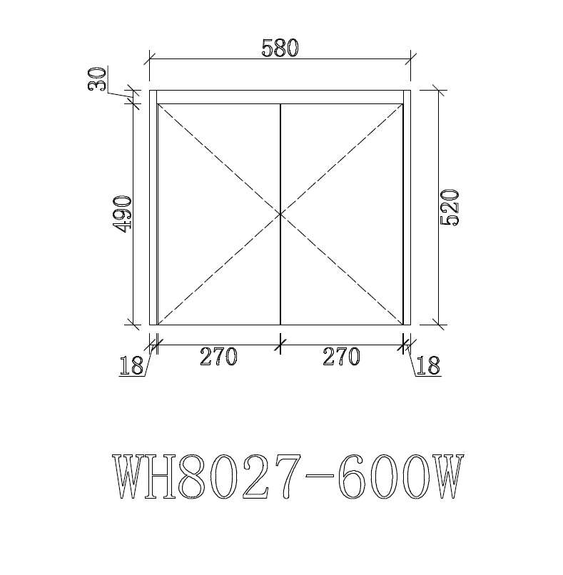 WH8027-600WGM Willow Collection Vanity 600mm - Matt Grey Single Bowl