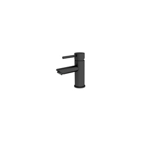DOLCE BASIN MIXER STRAIGHT SPOUT MATTE BLACK (NR250802MB)
