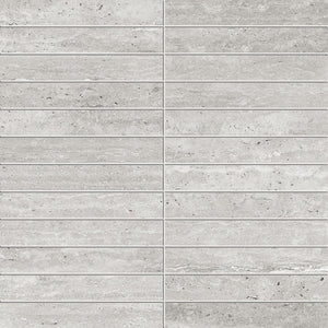 T/TVCGMMOS ENTIVA TRAVERTINE VEIN CUT GREY MATT P4 MOSAIC 298*298 MM
