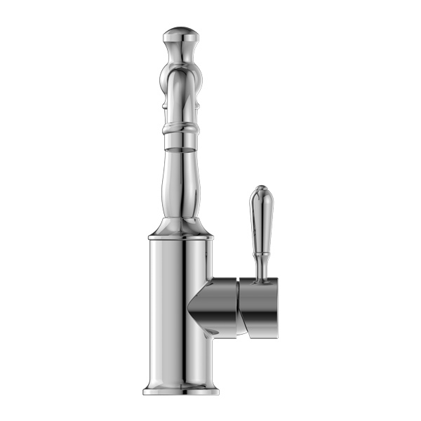 YORK BASIN MIXER WITH METAL LEVER CHROME (NR69210102CH)
