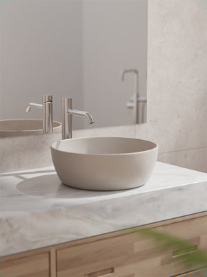 Zen SS316L Tall Basin Mixer Handless Brushed Nickel (NR162201cBN)