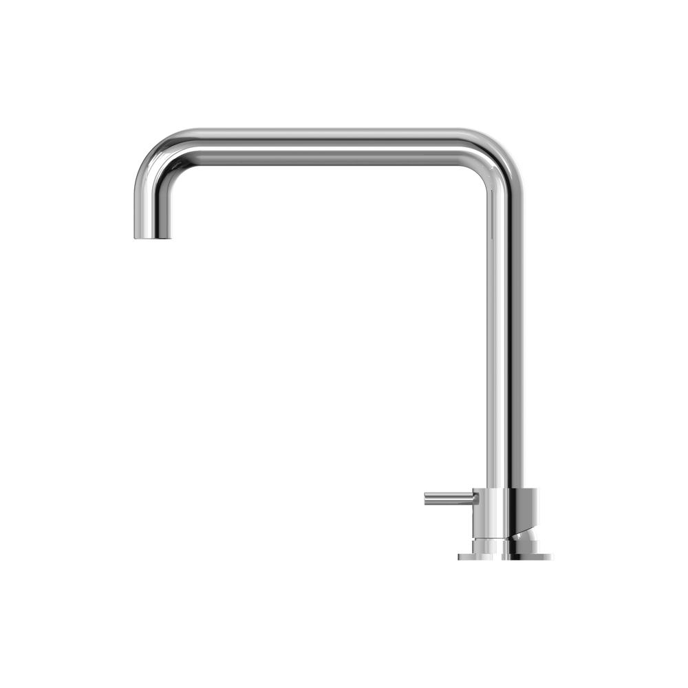 MECCA HOB BASIN MIXER SQUARE SWIVEL SPOUT CHROME (NR221901cCH)