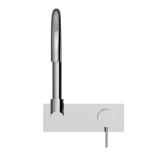 MECCA WALL BASIN/BATH MIXER SWIVEL SPOUT CHROME (NR221910QCH)