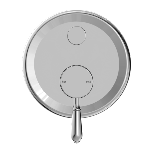 YORK SHOWER MIXER WITH DIVERTOR WITH METAL LEVER CHROME (NR692109A02CH)