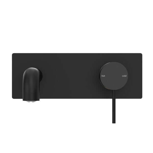 MECCA WALL BASIN/BATH MIXER 120/160/185/230/260MM MATTE BLACK