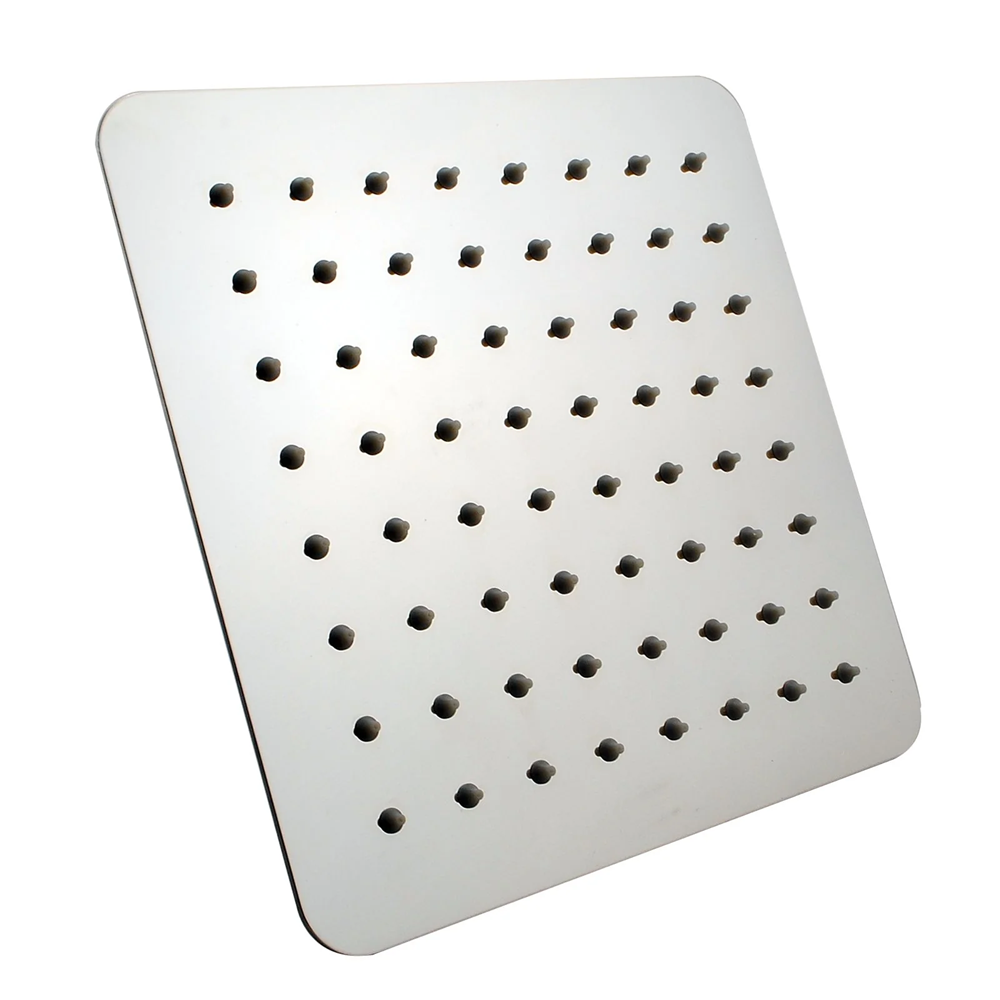 CH0100.SH SUPER-SLIM SQUARE CHROME RAINFALL SHOWER HEAD 200MM