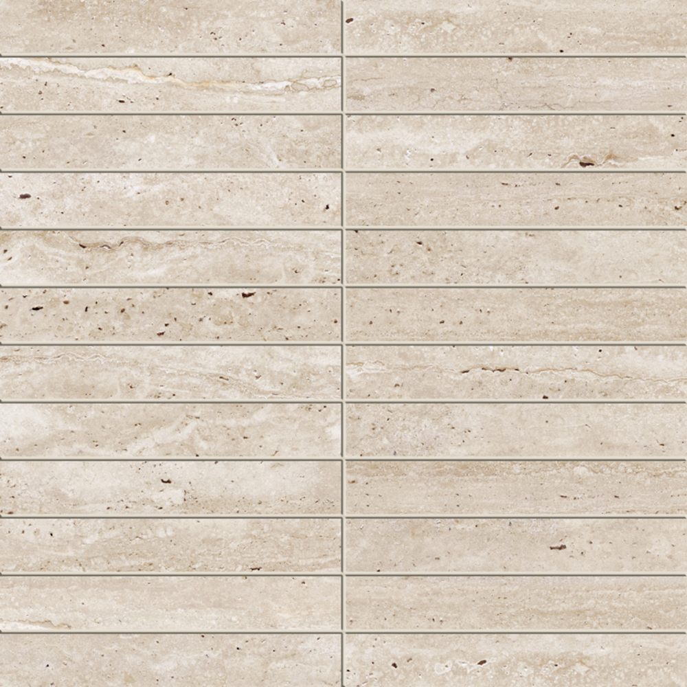 T/TVCSMMOS ENTIVA TRAVERTINE VEIN CUT SAND MATT P4 MOSAIC 298*298 MM