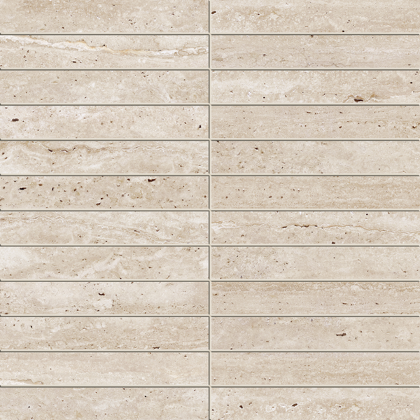 T/TVCSMMOS ENTIVA TRAVERTINE VEIN CUT SAND MATT P4 MOSAIC 298*298 MM