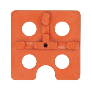 3UT100 ATR Tile Leveling Orange T Universal Spacing Plate 100 pack