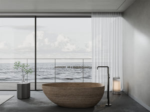 Zen SS316L Freestanding Bath Mixer Graphite (NR162203a02GR)