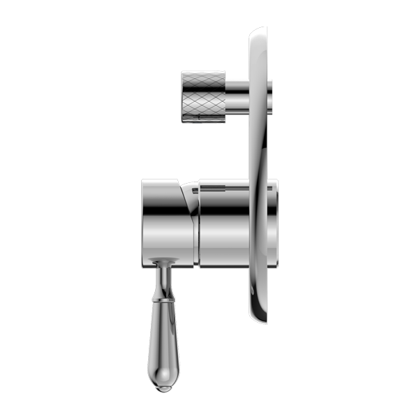 YORK SHOWER MIXER WITH DIVERTOR WITH METAL LEVER CHROME (NR692109A02CH)