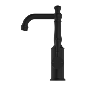 YORK BASIN MIXER WITH METAL LEVER MATTE BLACK (NR69210102MB)