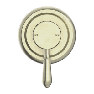 YORK SHOWER MIXER WITH METAL LEVER AGED BRASS (NR69210902AB)