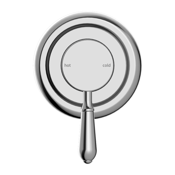 YORK SHOWER MIXER WITH METAL LEVER CHROME (NR69210902CH)