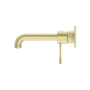 OPAL WALL BASIN/BATH MIXER 120/160/185/230/260MM BRUSHED GOLD