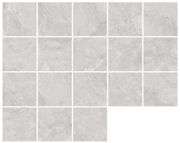 Tuscany Silver Honed 600x600mm