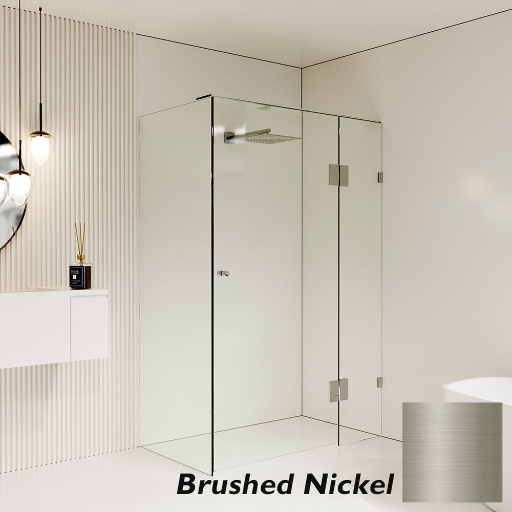 Gem Series Configuration C Front & Return - Brushed Nickel