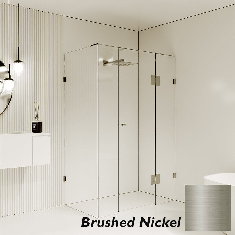 Gem Series Configuration B Front & Return - Brushed Nickel