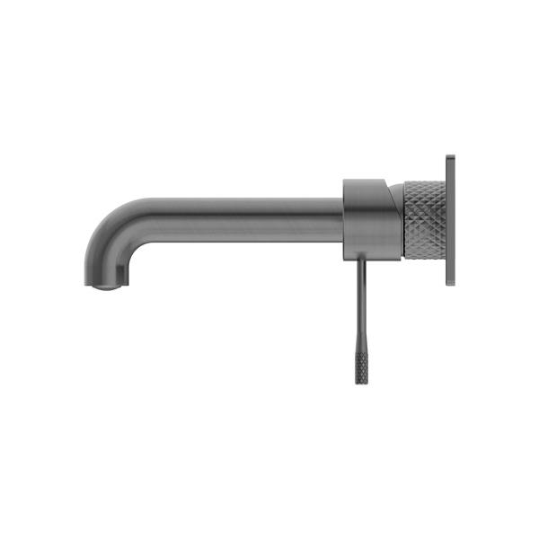 OPAL WALL BASIN/BATH MIXER 120/160/185/230/260MM GRAPHITE