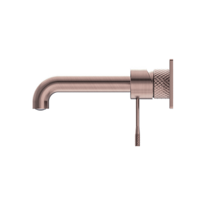 OPAL WALL BASIN/BATH MIXER 120/160/185/230/260MM BRUSHED BRONZE