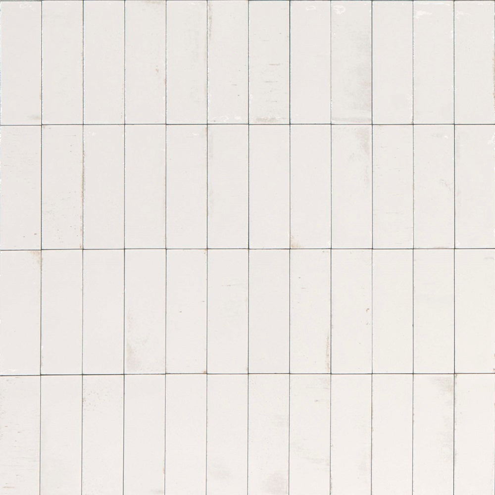 515GLEWHG GLEEZE BIANCO WHITE GLOSS 50X150MM Made in Italy