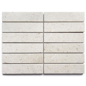 52APOWHT APOLLO WHITE LIMESTONE TUMBLED 50X200
