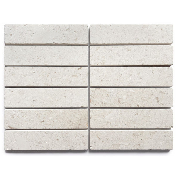 52APOWHT APOLLO WHITE LIMESTONE TUMBLED 50X200