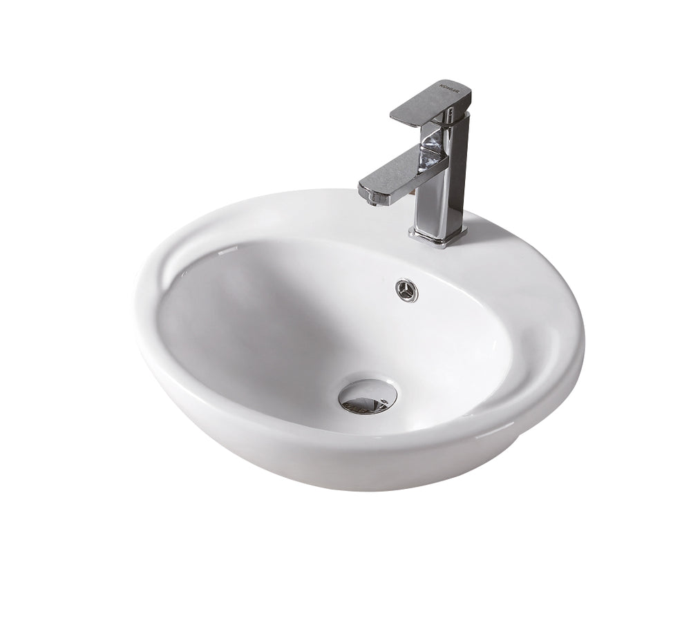 WB 5043 COMO Semi Recess Basin 500x430x180MM