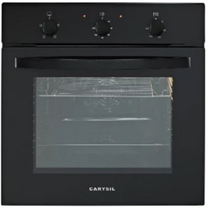 CARYSIL BUILT-IN BLACK OVEN 60CM