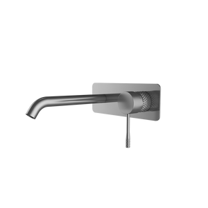 WT 7507GM TIARA Basin/Bath Set in Gun Metal