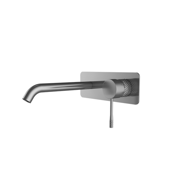 WT 7507GM TIARA Basin/Bath Set in Gun Metal