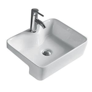 BA350 - Semi Recessed Basin 480x370x130MM