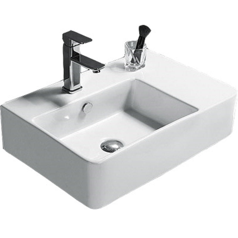 BA800LHB - Above Counter / Wall Hung Basin 605x410x150MM