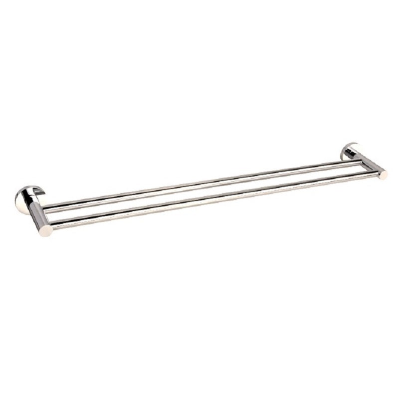 BN69036B-30 NIKO 750mm Twin Towel Rail Brushed Nickel Finish