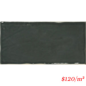 T/ESBOFG12525 ESTUDIO BOHEMIA FAIROAKS GREEN 125*250mm