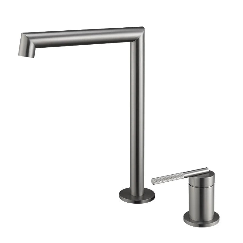 BU0242.BM CADDENCE BRUSHED NICKEL BASIN MIXER